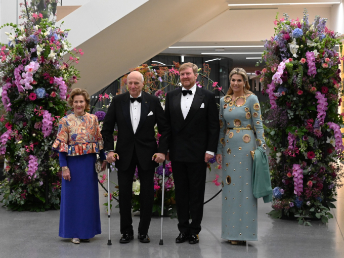 Kong Willem-Alexander og Dronning Máxima inviterte til konsert med den nederlandske cellisten Harriet Krijgh i MUNCH. Foto: Sven Gj. Gjeruldsen, Det kongelige hoff